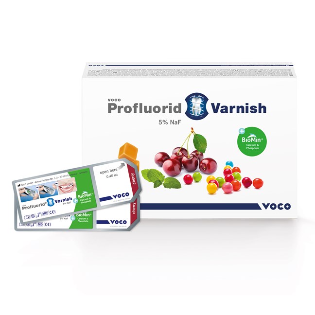 Profluorid Varnish + BioMin Single Dose Cherry