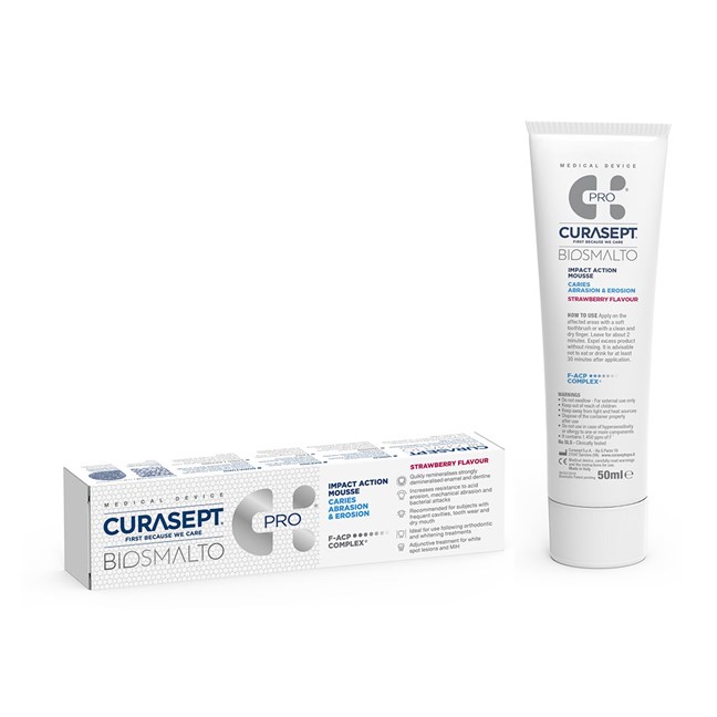 Biosmalto Impact Action Mousse Strawberry 50ml