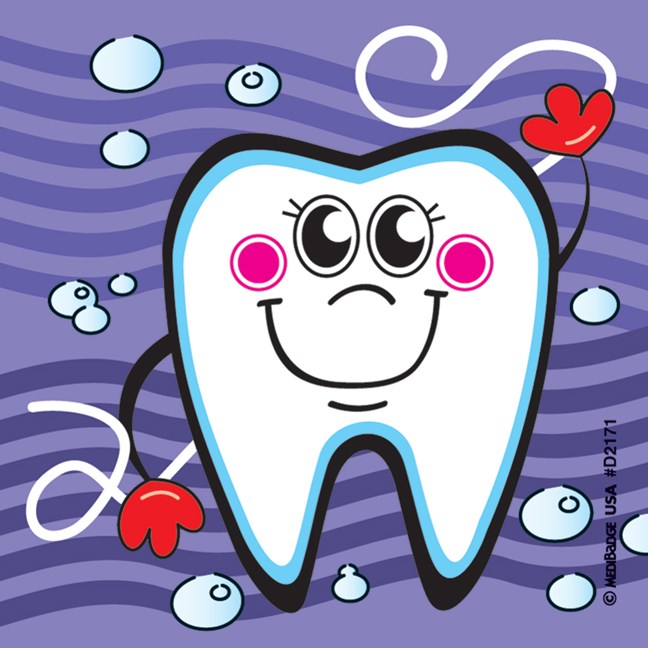 Stickers - Smiley Teeth