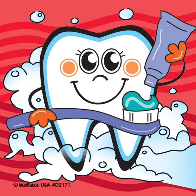 Stickers - Smiley Teeth