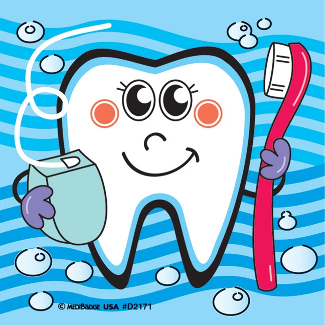 Stickers - Smiley Teeth