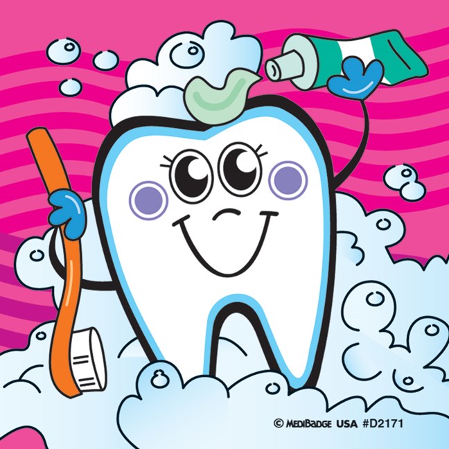 Stickers - Smiley Teeth