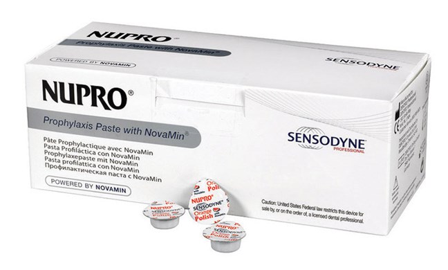 NUPRO Sensodyne Paste Cups Polish - Orange