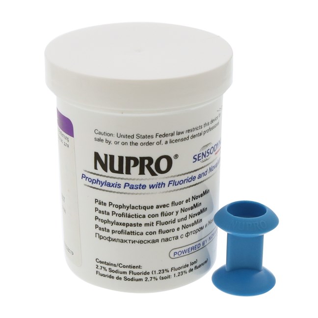 NUPRO Sensodyne Jars Stain Removal with fluoride