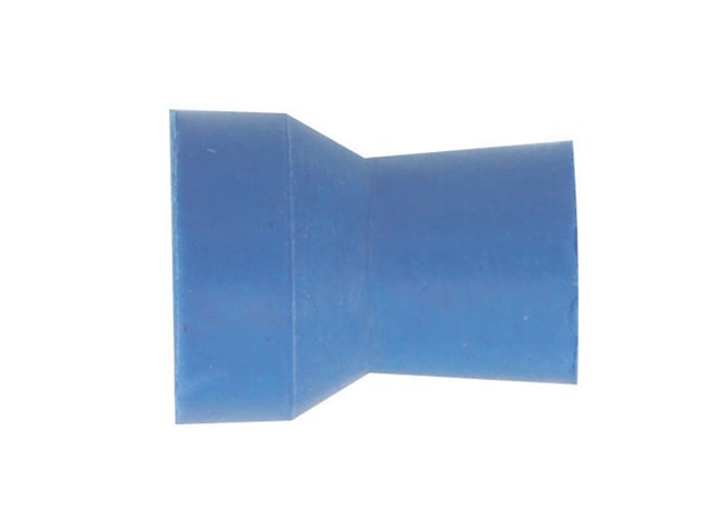 Latex-free Rubber Cups Snap-on Hard Blue
