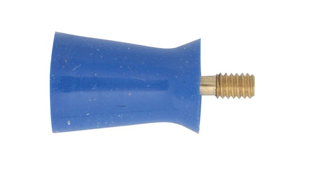 Latex-free Rubber Cups Screw-in Hard - Blue