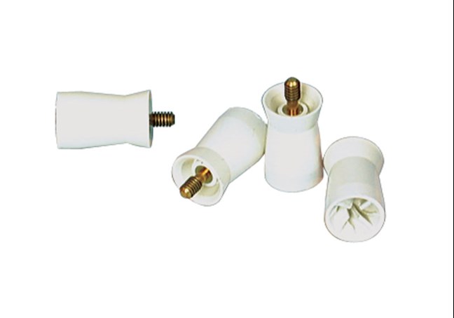 Young Prophy Cups Turbo Plus type, Long, Fixed, Screw-type (White)