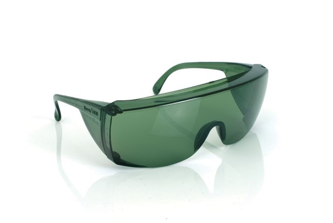 Kleersite Protective Glasses/Goggles - Green and Side Shields