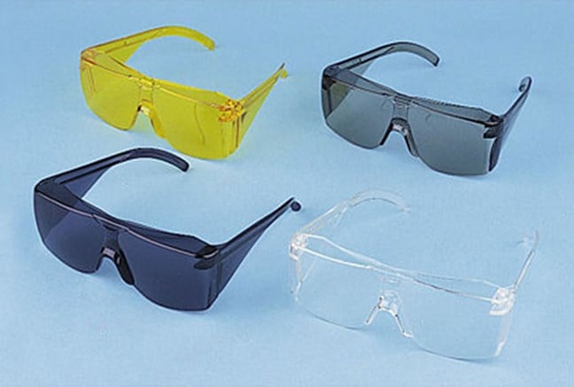 Kleersite Protective Glasses/Goggles - Yellow and Side Shields
