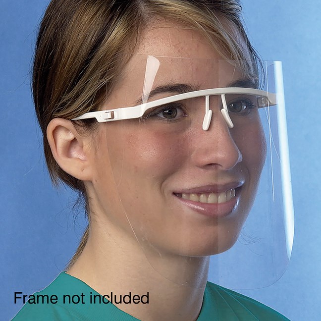 UnoTect+ Face Shields Disposable. Refill Pack