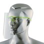 Visors Frame + 12 Face Shields - Green Frame