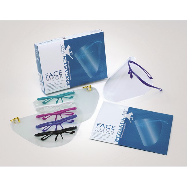 Face Visor Kits Blue Frame