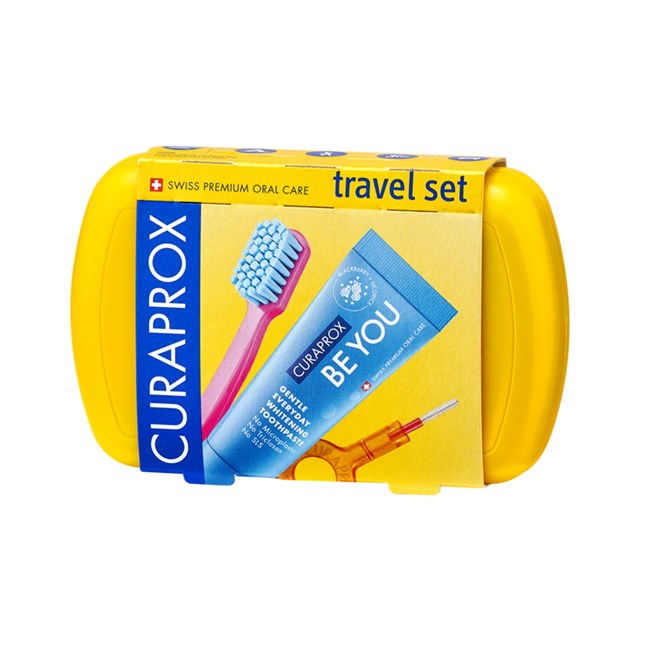 Be You Toothpaste Travel Kit - Yellow - Grapefruit & Bergamot