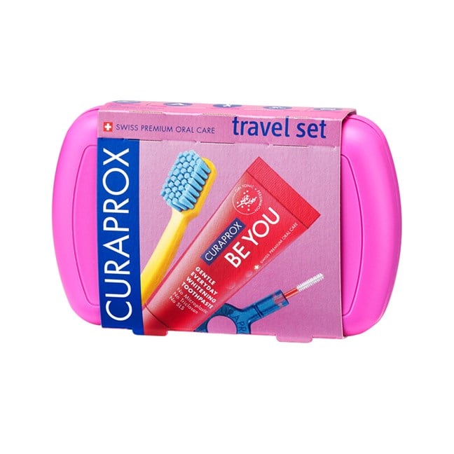 Be You Toothpaste Travel Kit - Pink - Watermelon