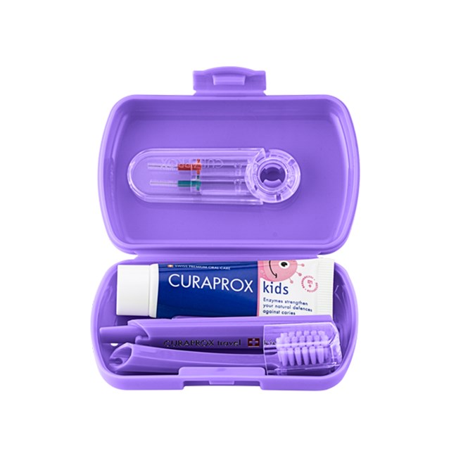 Kids Travel Sets Display - Mixed Colours x 12 Kits