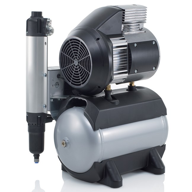 Tornado 1 Single Cylinder Compressor with Air Dryer