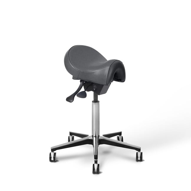 Dental Stools Saddle Stool with gas lift Ash Grey