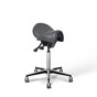 Dental Stools Saddle Stool with gas lift Ash Grey