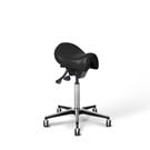 Dental Stools Saddle Stool with gas lift Black 