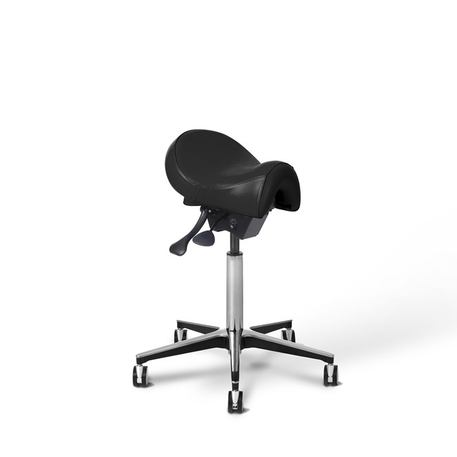 Dental Stools Saddle Stool with gas lift Black