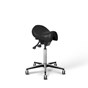 Dental Stools Saddle Stool with gas lift Black