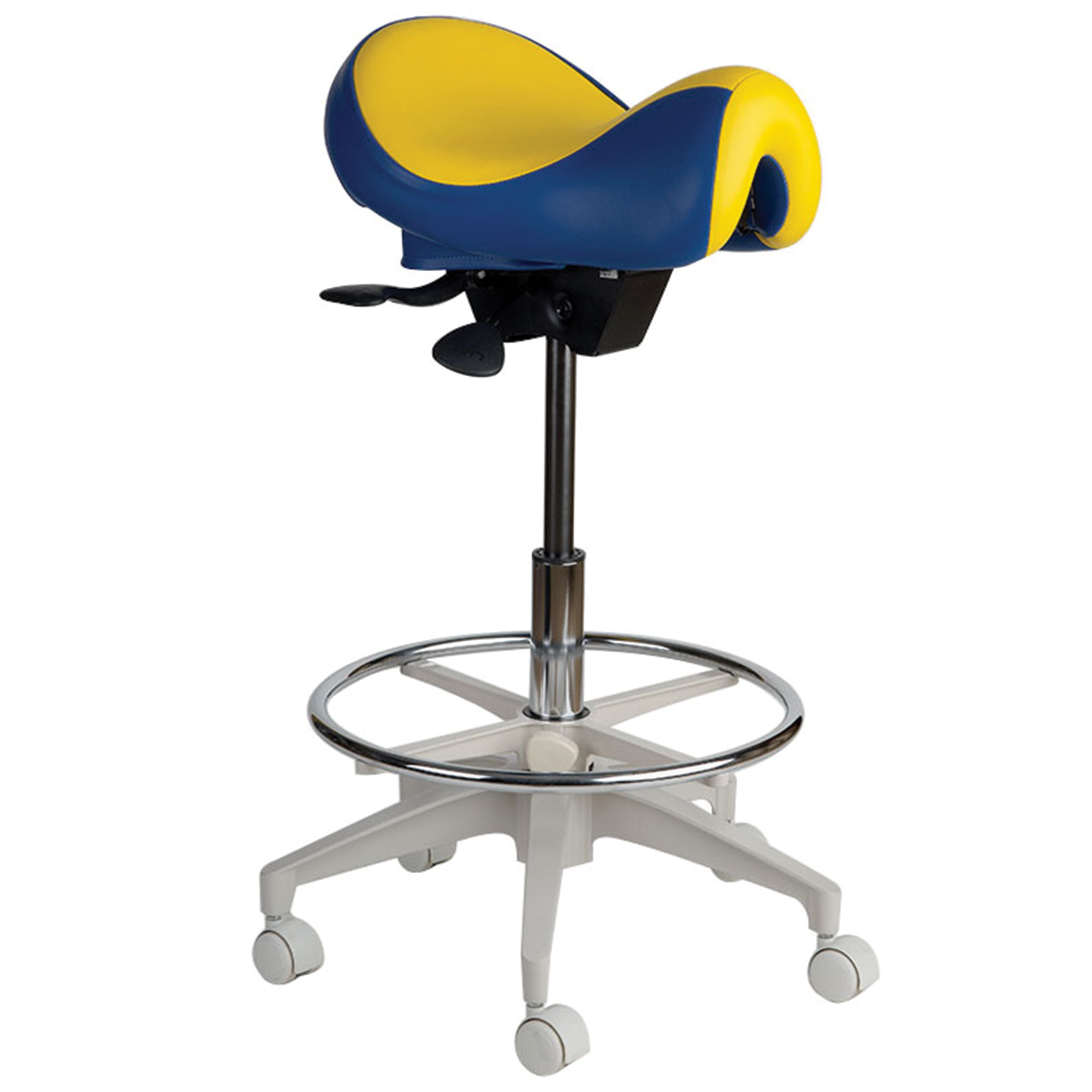 Saddle Seat Stool and Footring 560mm-750mm 