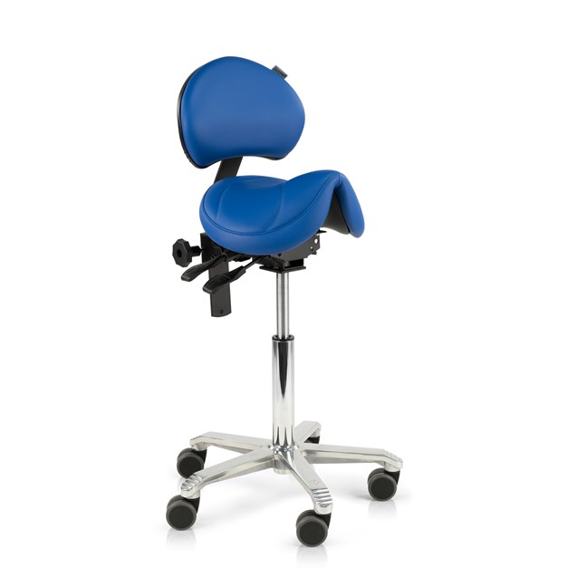 Amazone High Saddle with backrest & adjustable seat tilt