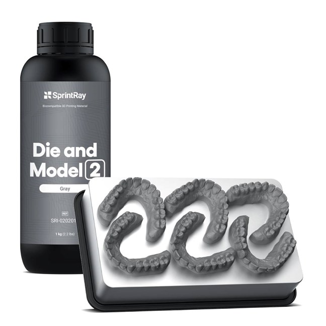 SprintRay Die & Model Grey II