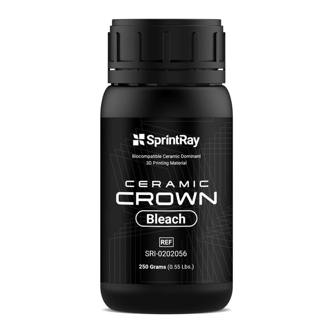 SprintRay Ceramic Crown – Resin - Bleach – 250g