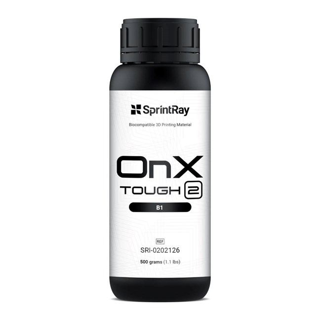 SprintRay OnX Tough 2 Resin - B1 - 500g