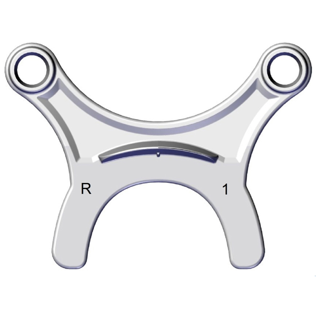 QWK347 Standard 3D bite block (4 pcs)