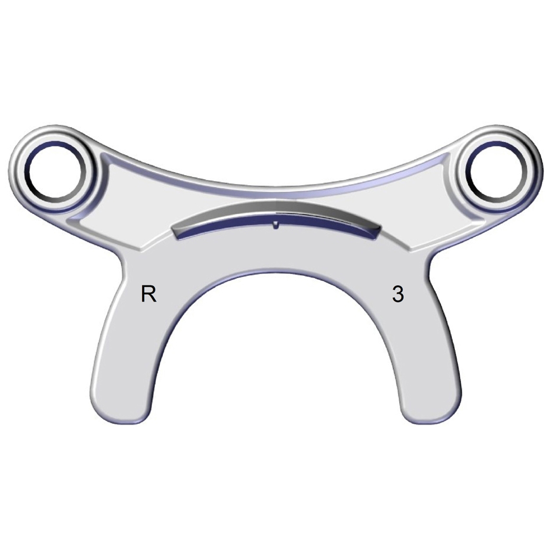Qwk348 3d molar bite block for cs 8x00 3d