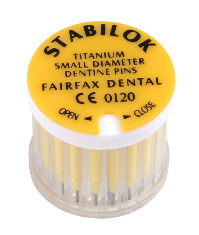 Stabilok Pins Titanium Small - Yellow