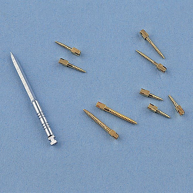 Gold Plated Posts Refills Short 2