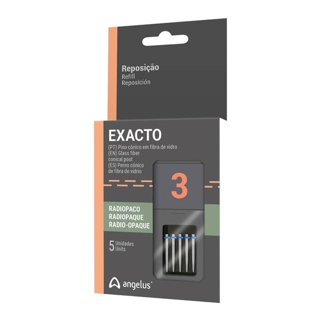 Exacto Translucid Fiber Post - Refill 3