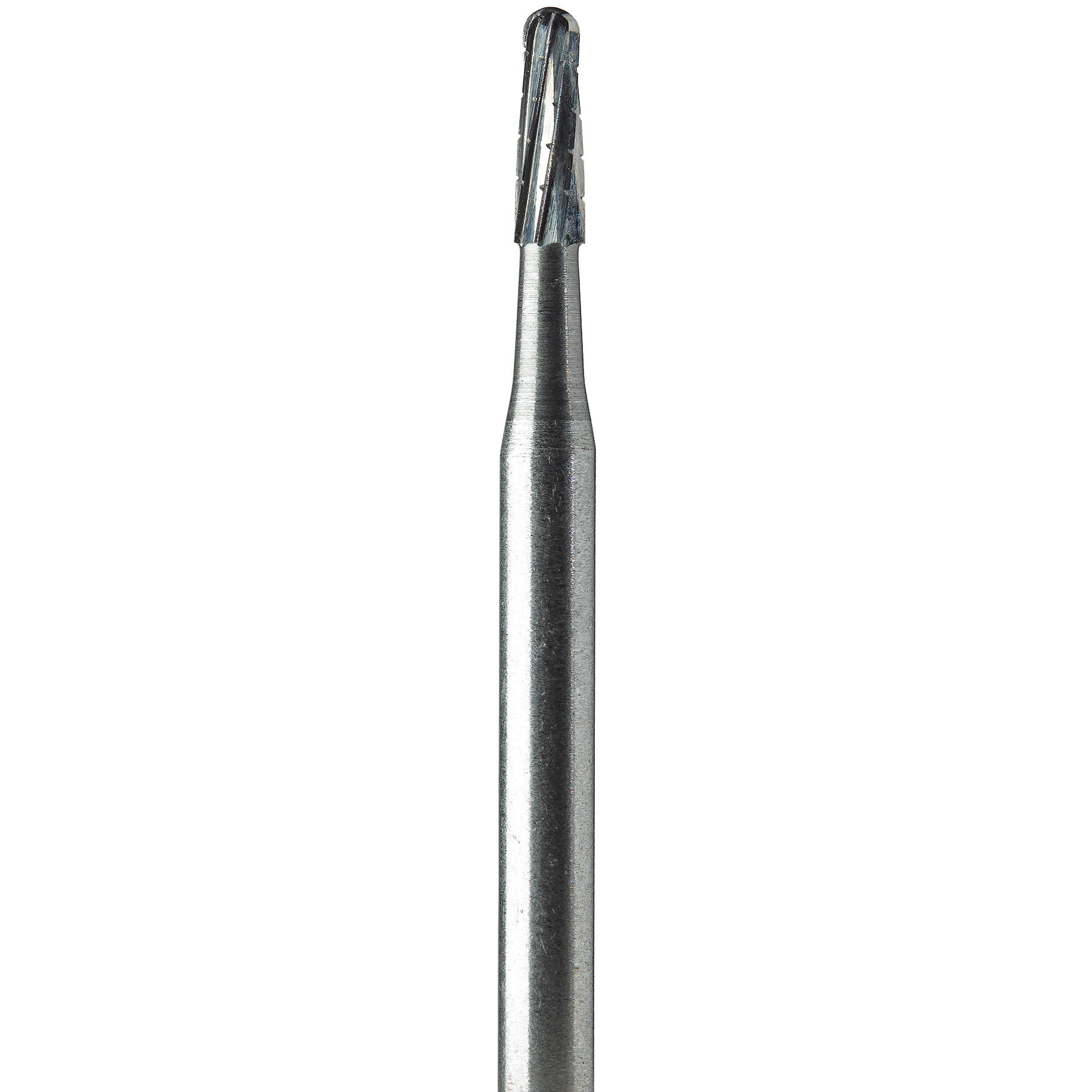 Oral Surgery Burs - Tungsten Carbide 1703 (021) Domed Taper Fissure Cross Cut HP Shank 1 (44.5mm) 