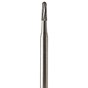 Oral Surgery Burs - Tungsten Carbide Non-Sterile 1702 (016) Domed Taper Fissure Cross Cut Stryker Shank 4 (44.5mm)