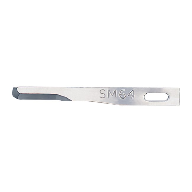 Scalpel Blades - Red, Sterile Stainless Steel, Fine No. SM64 (5904)