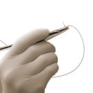5-0 Undyed PGA Suture 27", C-6 Needle 18.7mm, 3/8 Circle Reverse Cut 