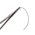 Suture Undyed PGA  4-0 Reverse Cut, 1/2 Circle, 18.3mm 
