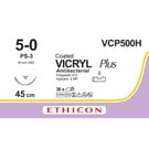 VICRYL Plus Suture VCP500H Gauge 5-0, Length 45cm 