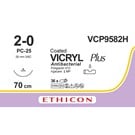 VICRYL Plus Suture VCP9582H Gauge 2-0, Length 70cm 