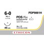 PDS Plus Suture PDP9861H Gauge 6-0, Length 45cm