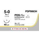 PDS Plus Suture PDP9863H Gauge 5-0, Length 45cm 