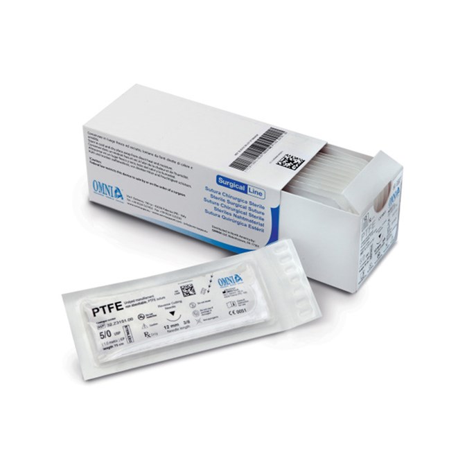 PTFE Suture 5/0-18mm 3/8 Circle 75cm