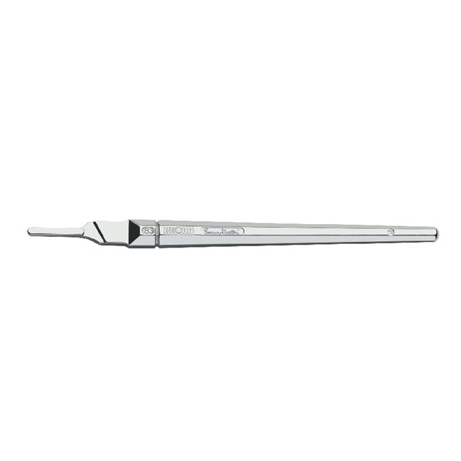 Scalpel Handle, Stainless Steel B3 (0923)