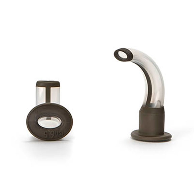 One-Piece Guedel Airway Disposable Size 1, ISO 6.5 Brown, Sterile