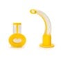 One-Piece Guedel Airway Disposable Size 3 ISO 9.0 Yellow, Sterile