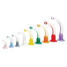 One-Piece Guedel Airway Disposable Size 3 ISO 9.0 Yellow, Non-Sterile 