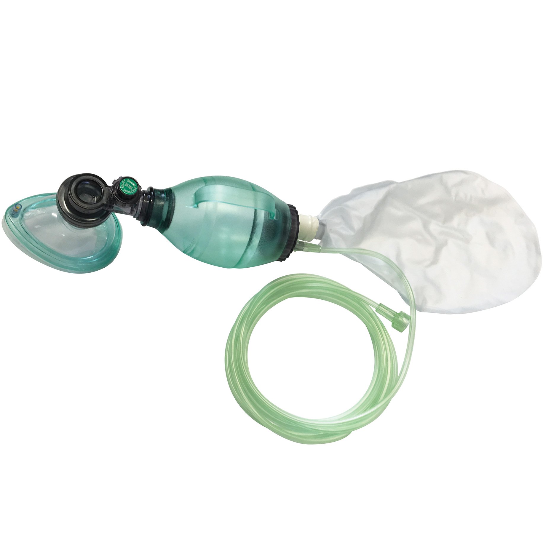 AMBU Bag SPUR II Adult Resuscitator w/o Mask with Oxygen Reservoir (12  Pack) - AED Superstore - 520200000